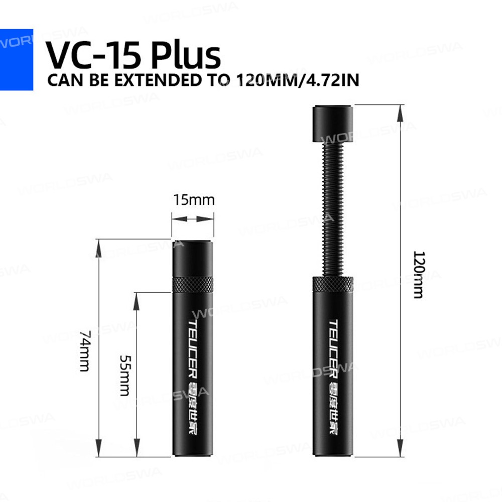 Adjustable Aluminum Alloy Telescopic Graphics Card Holder for Desktop PC Case