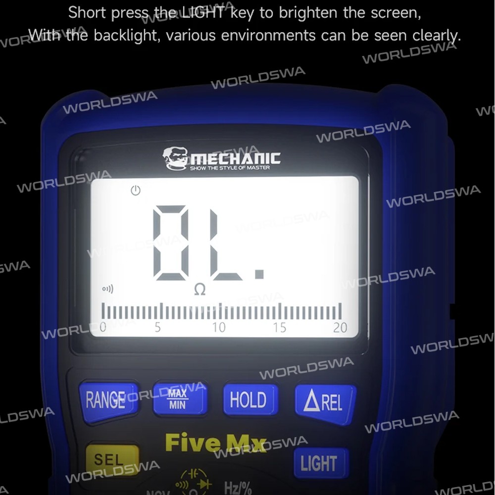 mechanic five-mx-fully-auto-intelligent-digital-display-multimeter-with-english-speech-broadcast-7