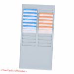 bisofice time-card-rack-24-pocket-wall-mount-holder-6