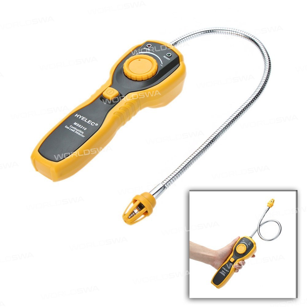 HYELEC MS6310 Portable Multi-function Professional Methane and other Combustible Gas Detector 10%~40