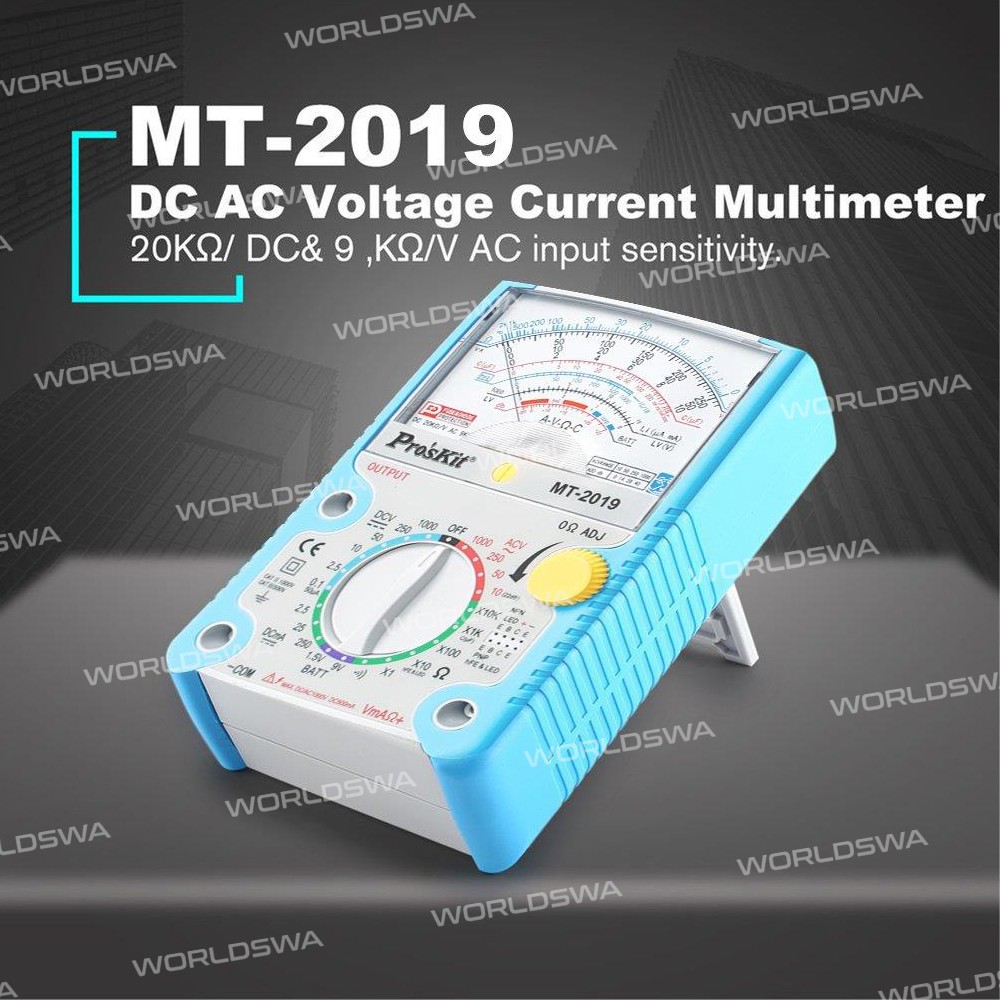 Pros'Kit MT-2019 High-precision Multi-function Pointer Analog Professional Multimeter