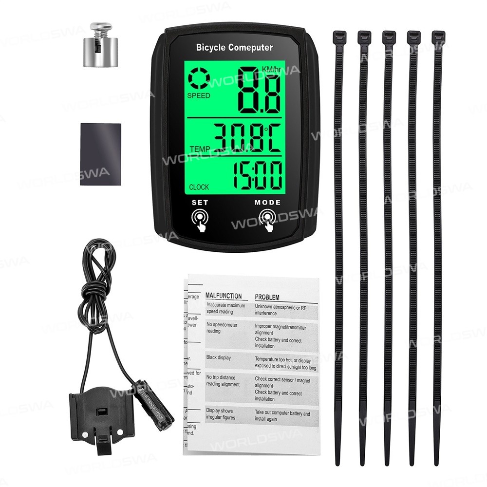 wired waterproof-bike-computer-4