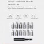 Xiaomi Mijia 3.6V Cordless Rechargeable Screwdriver 5N.m With 12 Pcs S2 Screw Bits