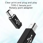 USB Type-C to Type-B MIDI Adapter for Printer / Yamaha / Electric Piano / Electronic Drum