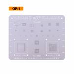 WL Multi-Function BGA Reballing Stencil Plant Tin Steel Net for OPPO VIVO Meizu