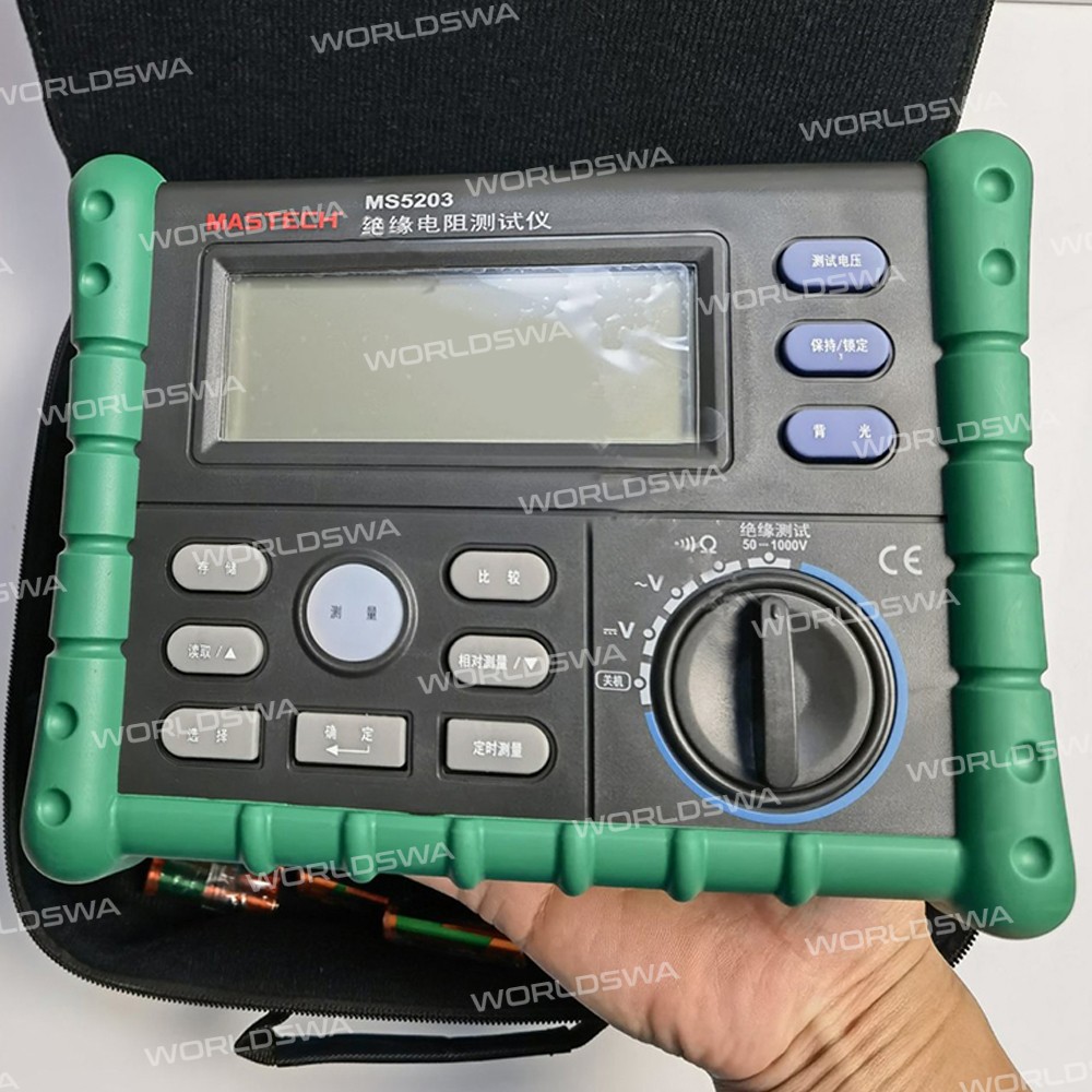 mastech ms5203-1000v-high-precision-digital-insulation-resistance-tester-3