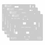 Amaoe DM Series Screen IC Polishing Protection BGA Reballing Stencil for iPhone 11 to 13 Pro Max