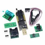 CH341A 24 / 25 Series EEPROM Flash BIOS USB Programmer Module SOIC8 SOP8 Test Clip for Arduino