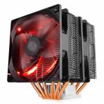 Cooler Master Blizzard T620 CPU Dual Tower 6 Heat Pipe Red Light Air-cooled Radiator for Desktop Com