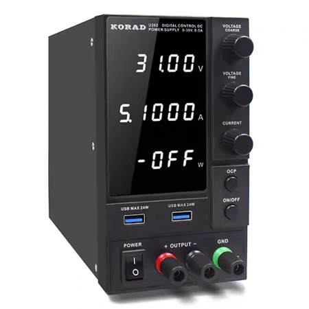 Korad U202 / U203 30V 5A / 10A Digital Display Adjustable DC Regulated Power Supply