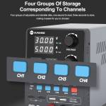 sunshine p2-pro-330w-4-segment-storage-channel-high-precision-adjustable-dc-stabilized-power-supply-