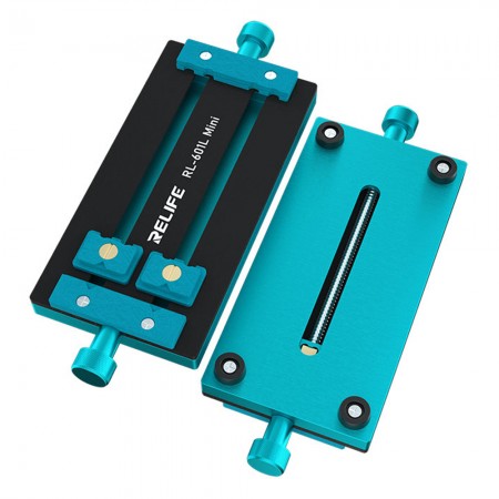 Relife RL-601L Mini 360° Rotating Buckle Motherboard Fixture for Mobile Phone Repair
