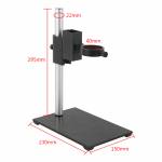 100X 130X C Mount Lens 14MP 1080P 60F / S HDMI VGA Video Camera 56LED Light Digital Microscope Set