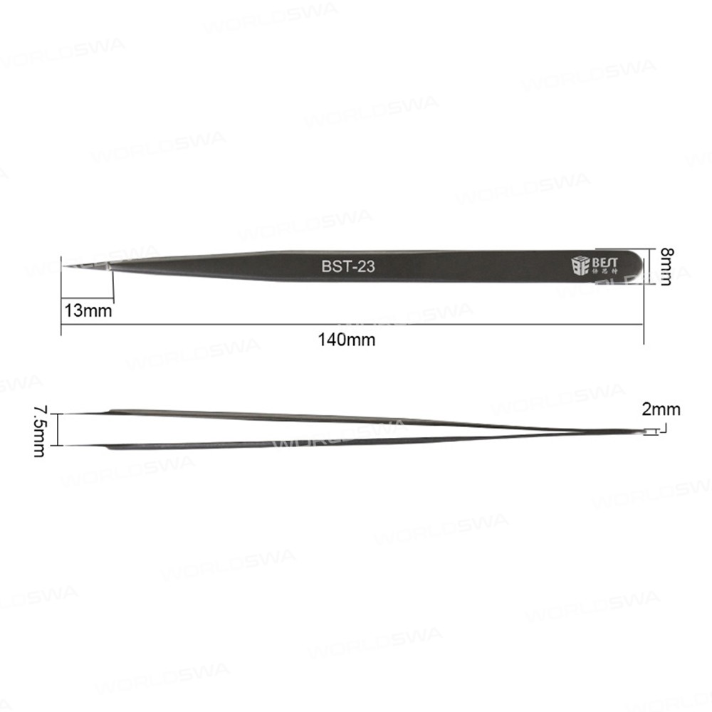 BEST BST-22 BST-23 Stainless Steel Motherboard BGA Flying Wire Tweezer
