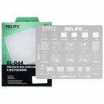 Relife RL-044 0.12mm Tin Planting Stencils for iPhone 7 to 13 CPU/Baseband/WiFi/NFC /BGA Repair