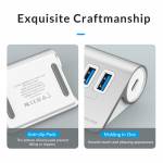 rico m3u4-series-aluminum-alloy-4-port-usb-32-10gbps-hub-with-pd-charging-for-macbook-14