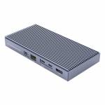 Orico TB3-S2 9-in-1 Multi-function NVME/SATA SSD Docking Station Thunderbolt3 HUB with M.2 Shell