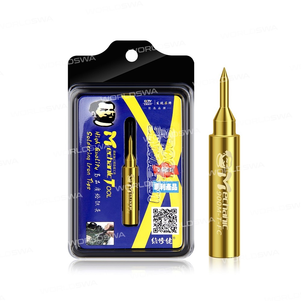 Mechanic 936 900M-T-FC / FR / FS / FI Pure Copper Electric Soldering Iron Tip
