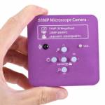 HD 51MP 60FPS HDMI USB Industry Video Microscope Camera