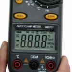 HYELEC MS2101 Auto Range Digital AC/DC Current Voltage Clamp Meter with Temperature Test