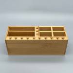 Amaoe M63 Bamboo Storage Stand Box Rack