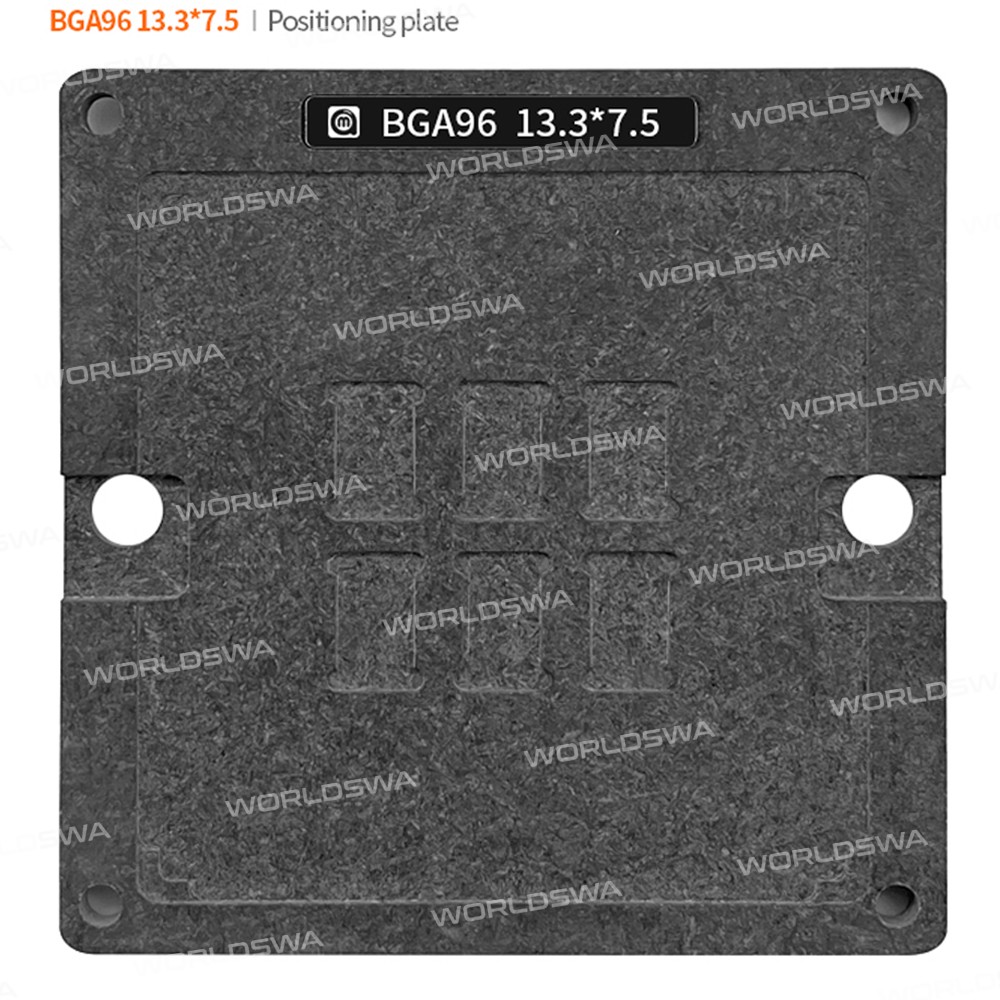 amaoe ddr-bga96-025mm-bga-reballing-stencil-positioning-plate-3