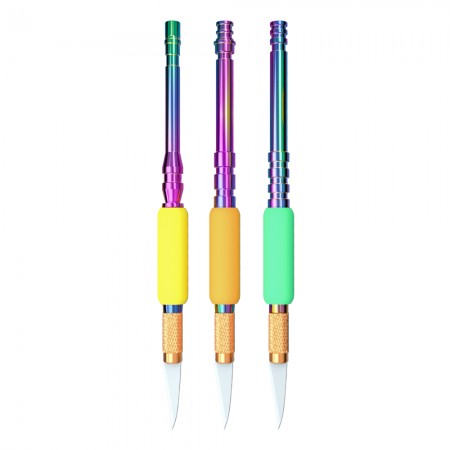 Mijing Phantom: Removing Glue Knife Handle & Ceramic Blade Set for Mobile Phone CPU IC Chip