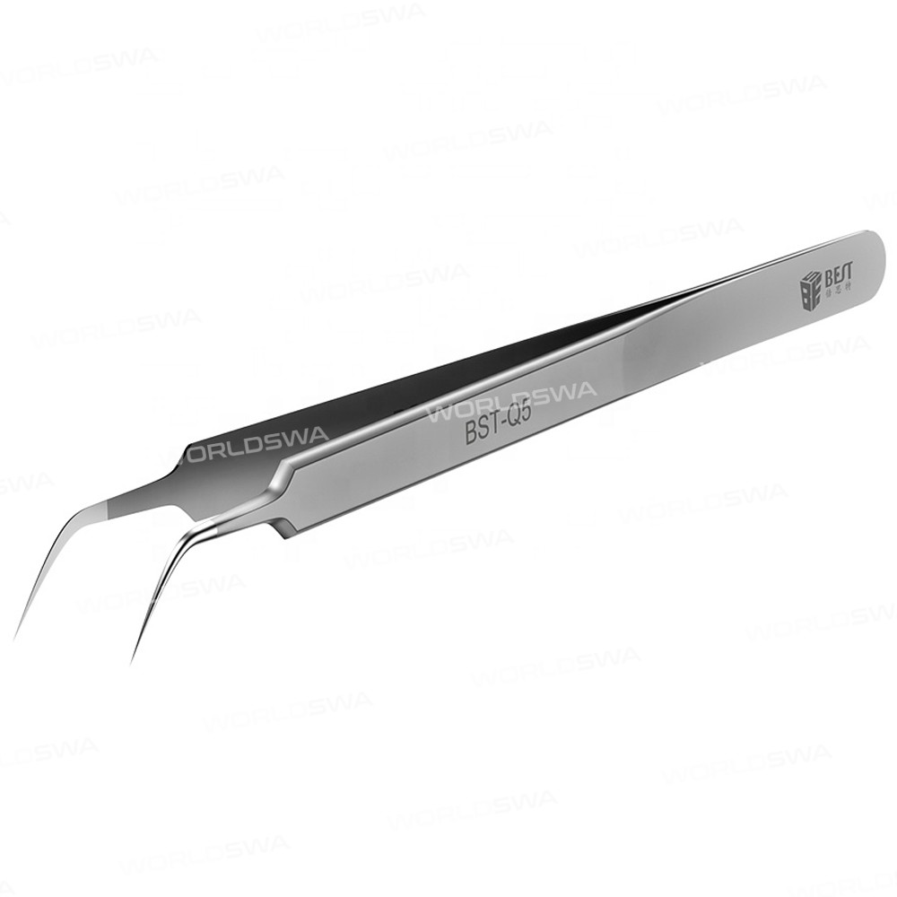 BST-Q3 / Q5 Stainless Steel Superfine Pointed Precision Fly Line Tweezers