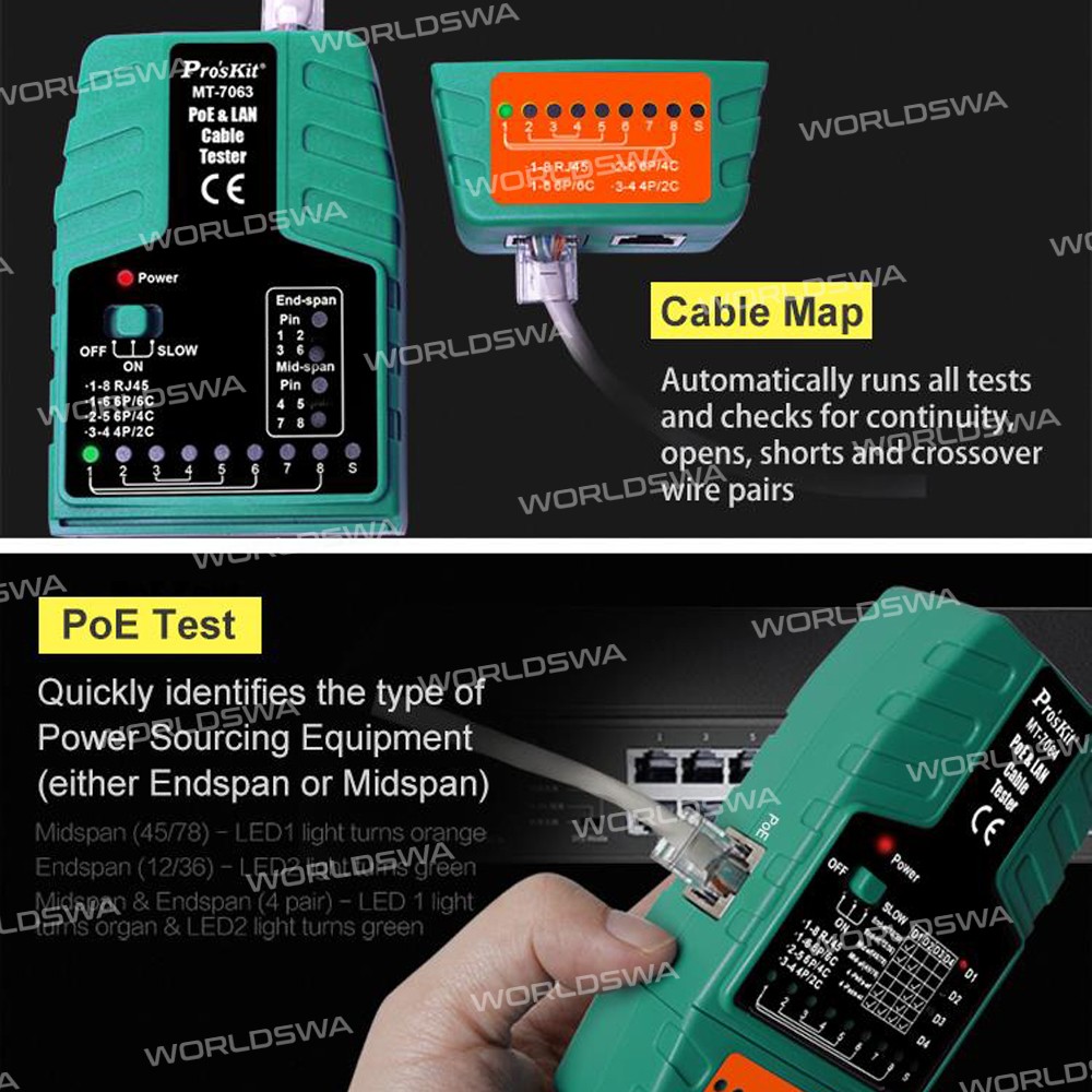 proskit mt-7064-c-2-in-1-separate-type-multi-functional-video-surveillance-poe-network-cable-tester-