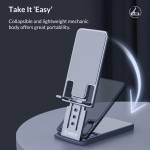 Orico MPH02 Metal or ABS Foldable Mobile Phone Stand for iPhone / Xiaomi / Samsung / Huawei