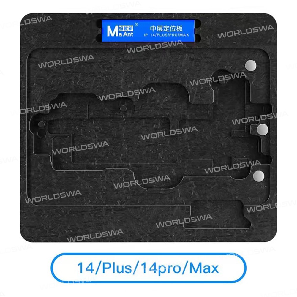 maant 012mm-motherboard-middle-layer-bga-reballing-stencil-platform-set-for-iphone-14-series-1