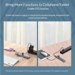 Orico Transparent Series 4 / 7 Port USB3.0 HUB with Dual Micro USB Power Interface Support OTG