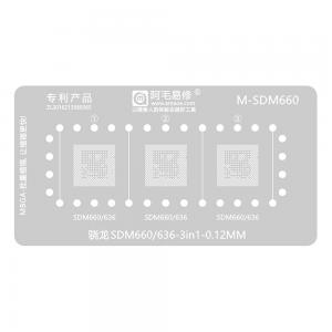 only SDM660/636 Stencil