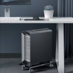 Orico CPB5 / 6 Steel Mobile Computer Power Stand with Locking Caster Wheels for Most PC Cases