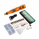 Mini Electric Cordless Battery Drill Grinding Rotary Tool with 76pcs Parts for Drilling Polishing