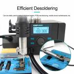 Quick 8686D+ 2-in-1 Soldering Iron Hot Air Gun Lead-free Smart Digital Display Rework Station