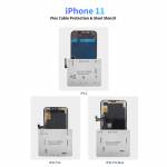 B&R IO6 iOS LCD Screen IC Flex Cable Protection & Steel Stencil Set for iPhone 11 to 13 Pro Max