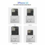 B&R IO6 iOS LCD Screen IC Flex Cable Protection & Steel Stencil Set for iPhone 11 to 13 Pro Max