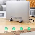 Ugreen LP258 Aluminum Foldable Vertical Laptop Stand for MacBook Air / Pro Dell XPS