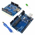 UNO R3 CH340G MEGA328P Chip 16Mhz for Arduino + USB Host Shield Compatible Google ADK Support UNO ME