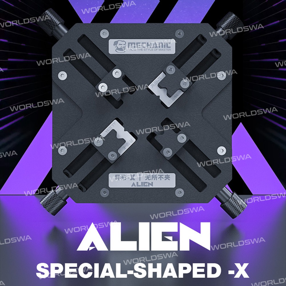 mechanic alien-special-shaped-x-360-rotation-universal-contract-mobile-motherboard-fixture-2