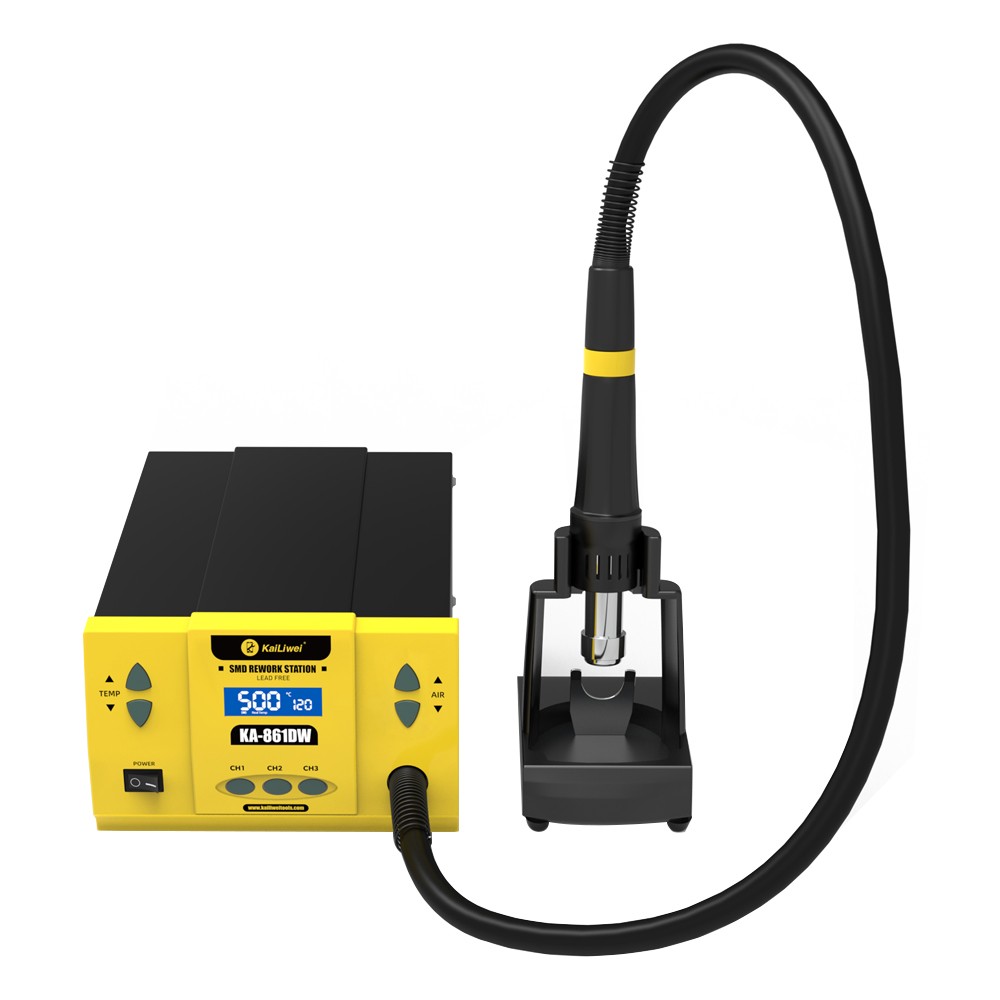 Kailiwei 861DW 1000W Lead-free Hot Air Soldering Station Automatic Sleep SMD Rework Station