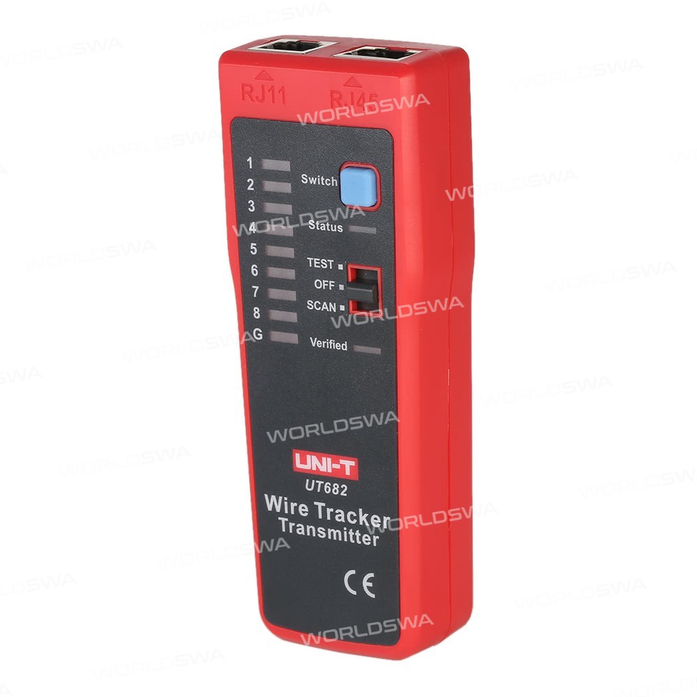 UNI-T UT682 RJ11 RJ45 Wire Tracker Line Finder Telephone Wire tracker Network Cable Tracer Tester