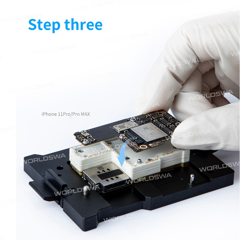 Mega-idea 3in1 Motherboard Layering Test Stand Fixture Holder for iPhone 11 / 11 Pro / 11 Pro Max