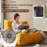 portable 6w-solar-powered-fan-set-monocrystalline-silicon-solar-panel-multifunctional-solar-power-ch