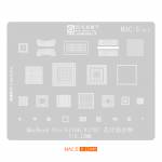 Amaoe MAC Series 9-in-1 BGA Reballing Stencil Set for MacBook