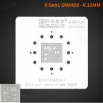 Amaoe U17 0.12mm BGA Reballing Stencil Platform for Snapdragon 8Gen1 / SM8450 CPU