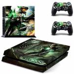 Decal Vinyl Skin Protection Sticker for Playstation 4 console & Controller