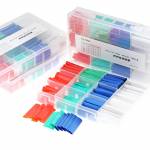 2UUL Multiple Specifications Polyolefin Pre-cut Heat Shrink Tubing - 200Pcs