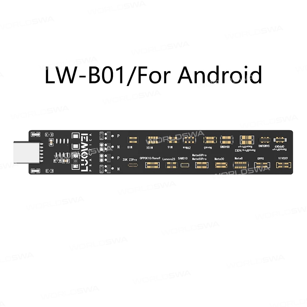 luowei lw-b01-lw-b02-battery-activation-small-board-for-iphone-5-to-16pro-max-android-9